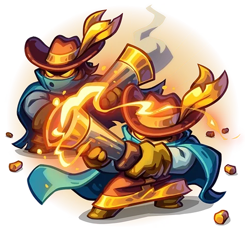 Ace Musketeers, official art
